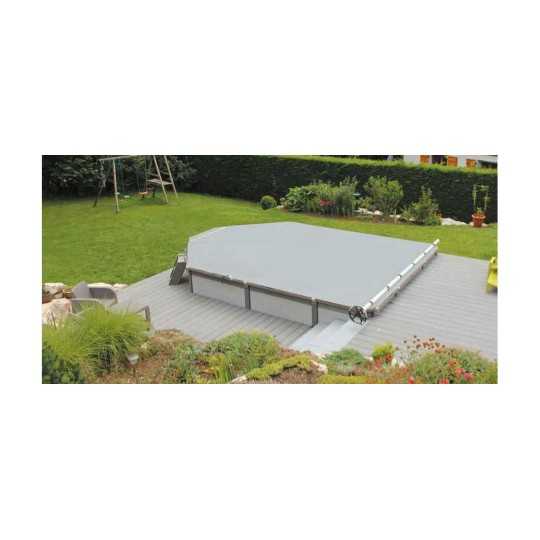 Piscine Azteck hors-sol rectangle 7.30 x 4.05 m