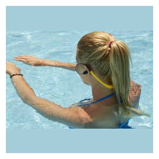 Ecouteur MP3 (clé USB+cable+2 adaptateurs) piscine